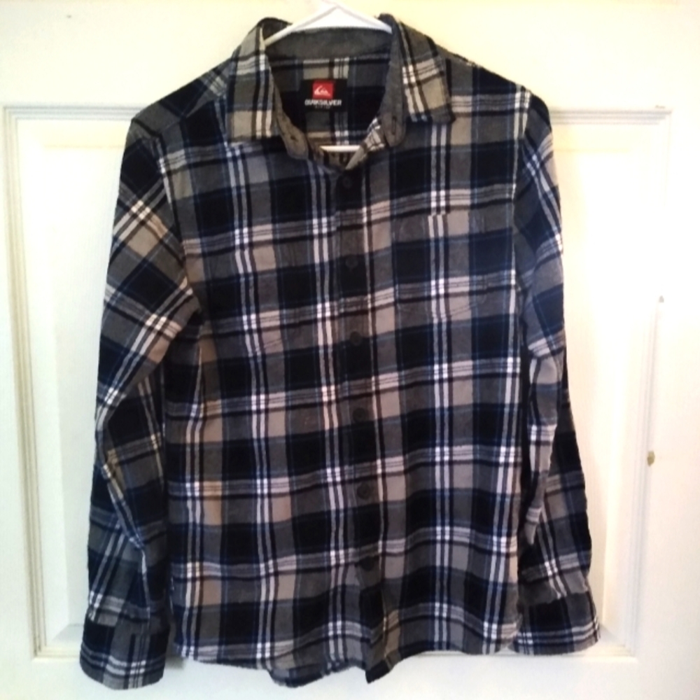 Quicksilver flannel sm